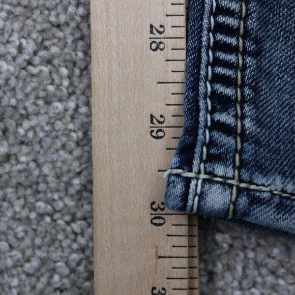 Silver Joga Suki Mid Skinny Jeans Womens 29x31 Blue 5-Pocket Stretch Denim - Picture 4 of 16